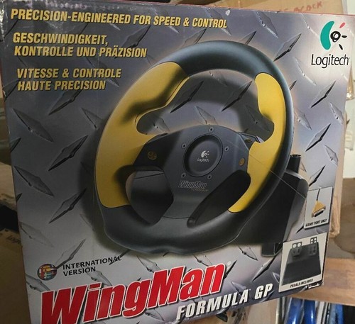 Volante pedaliera logitech - volante,